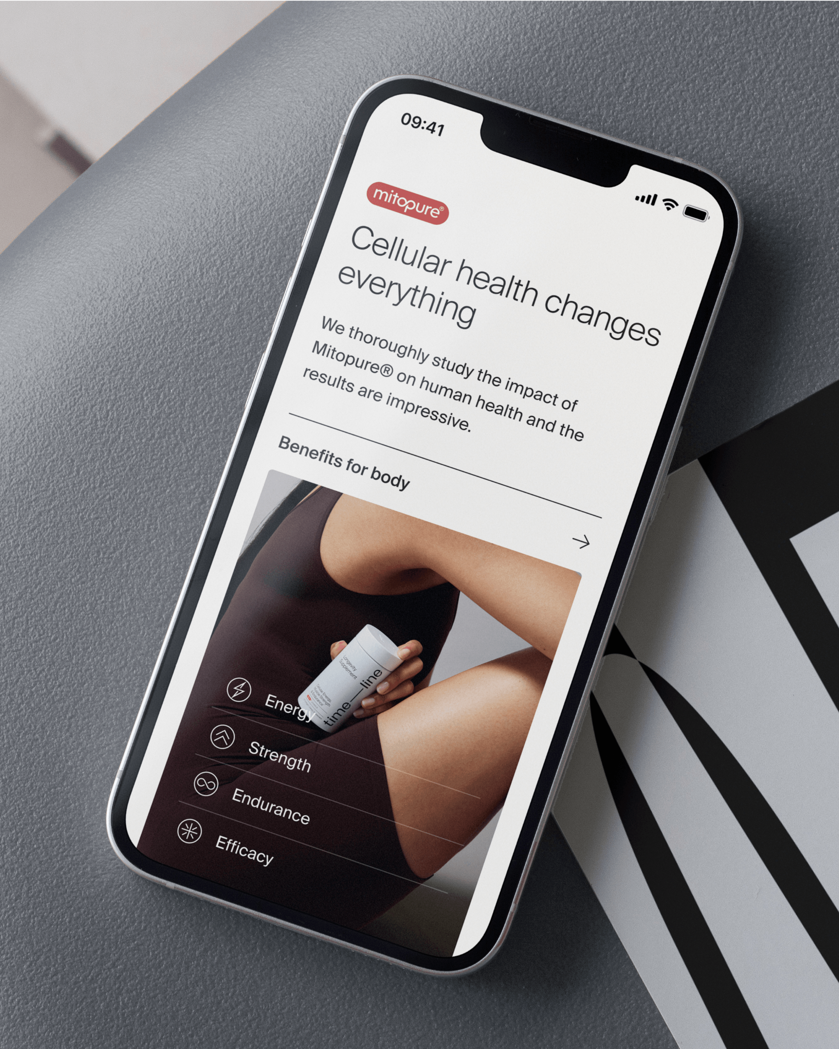 Timeline — Mitopure mobile